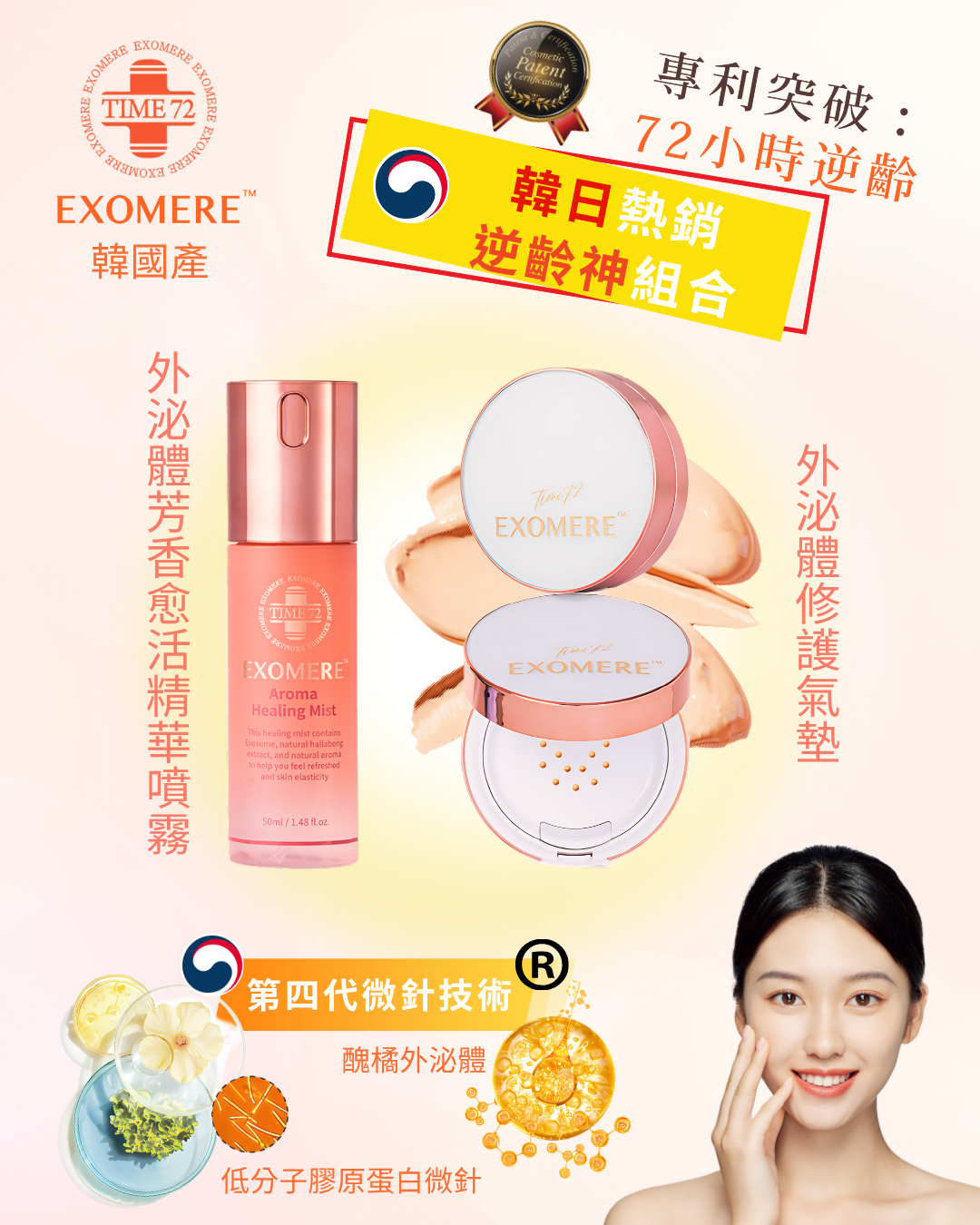 YNR-05	外泌體芳香愈活精華噴霧 50ml Aroma Healing Mist