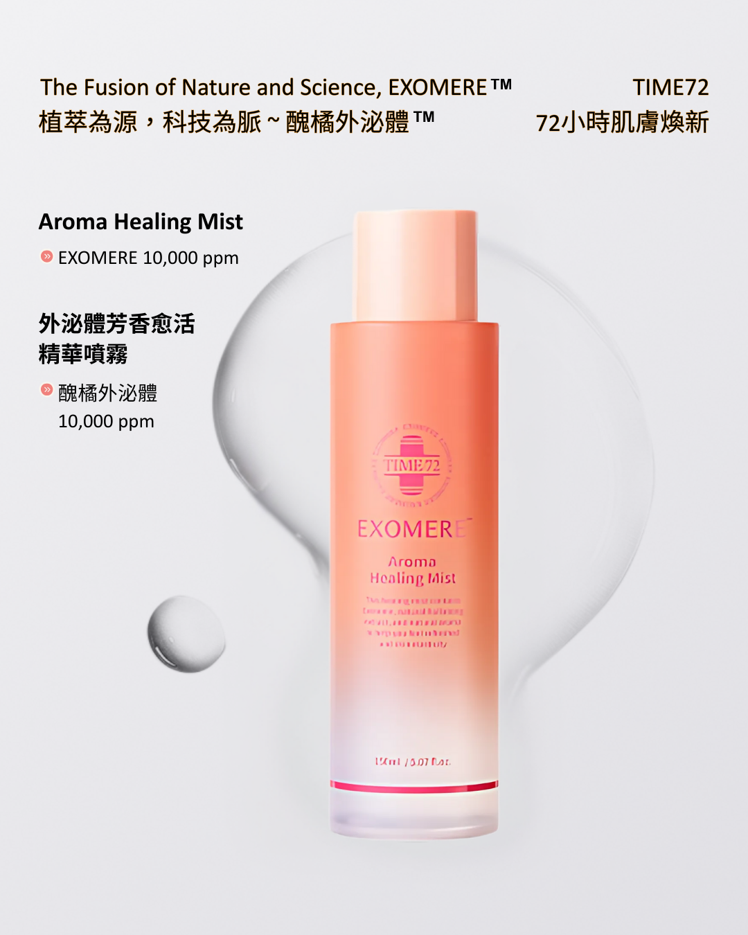 YNR-06	外泌體芳香愈活精華噴霧 150ml Aroma Healing Mist